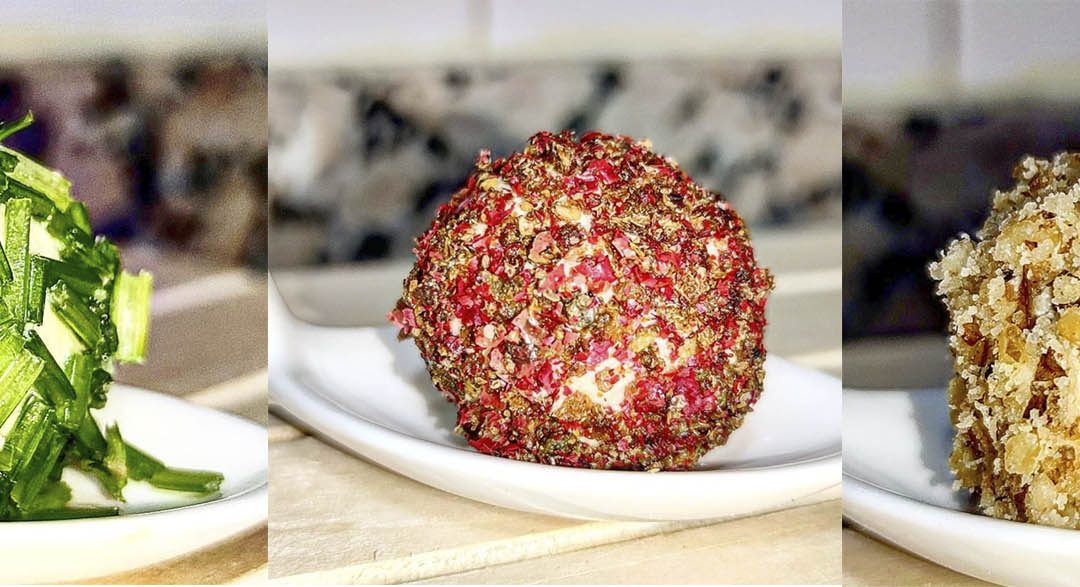 Trufas saladas de tofu